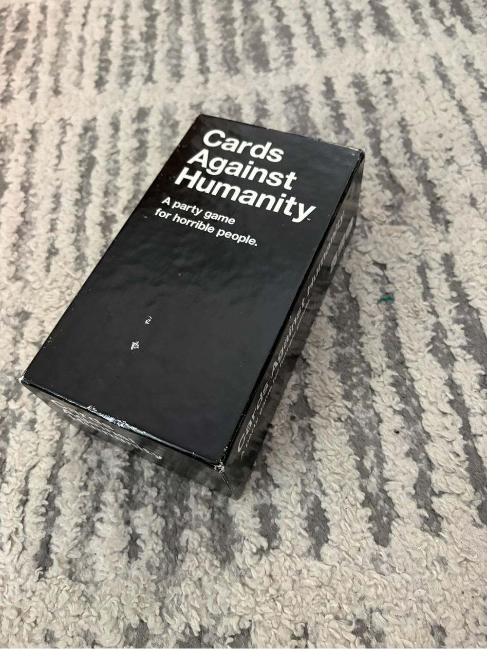 Cards against humanity card game
